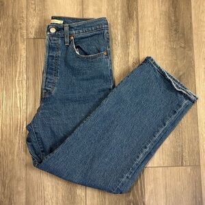 💙Levi’s💙 Ribcage Straight Ankle Jeans